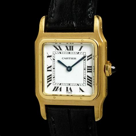 cartier santos dumont pre owned|cartier santos vintage.